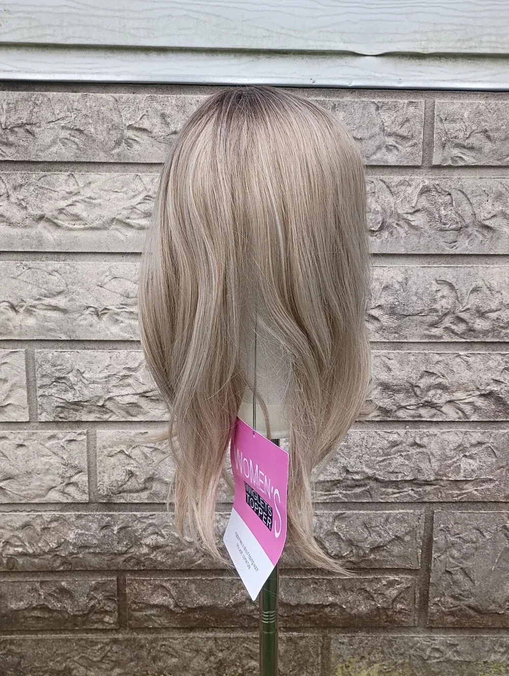 Brunette To Blonde Lace Front Wig Topper Hair Extension